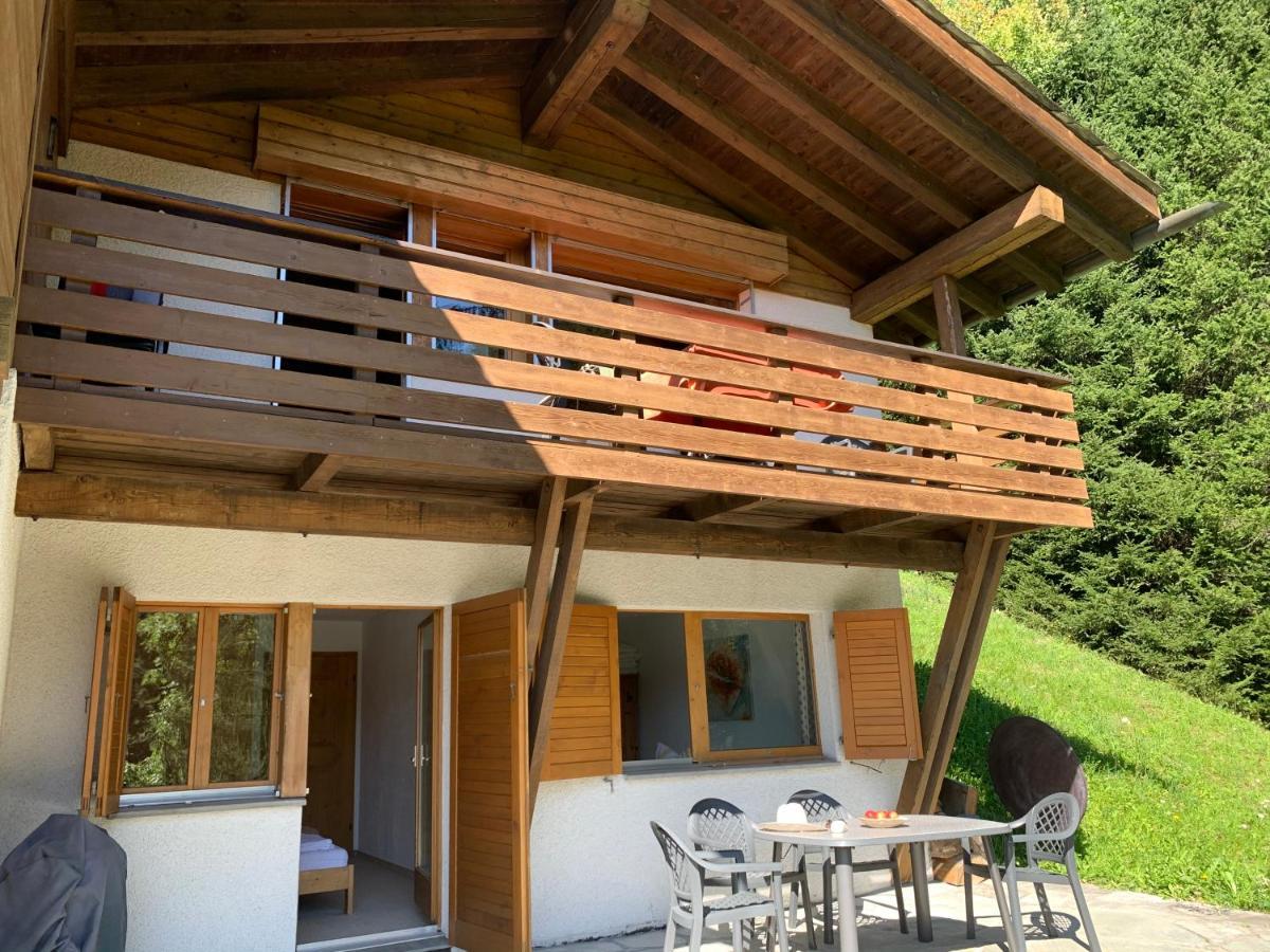 Ferienwohnung Laax Mit Traumblick, Grossem Balkon Und Terrasse Экстерьер фото