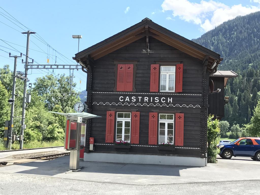 Ferienwohnung Laax Mit Traumblick, Grossem Balkon Und Terrasse Экстерьер фото