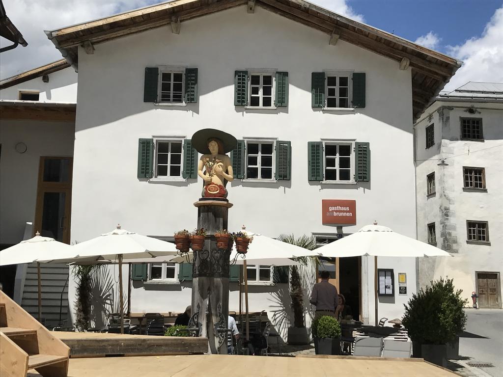 Ferienwohnung Laax Mit Traumblick, Grossem Balkon Und Terrasse Экстерьер фото