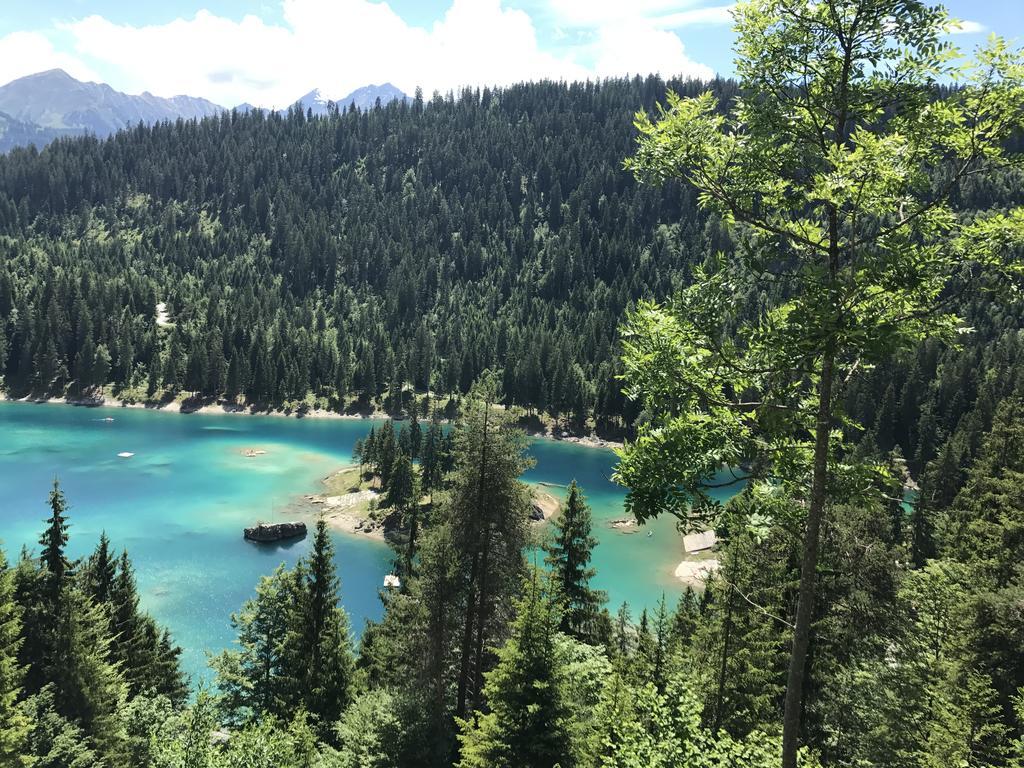 Ferienwohnung Laax Mit Traumblick, Grossem Balkon Und Terrasse Экстерьер фото