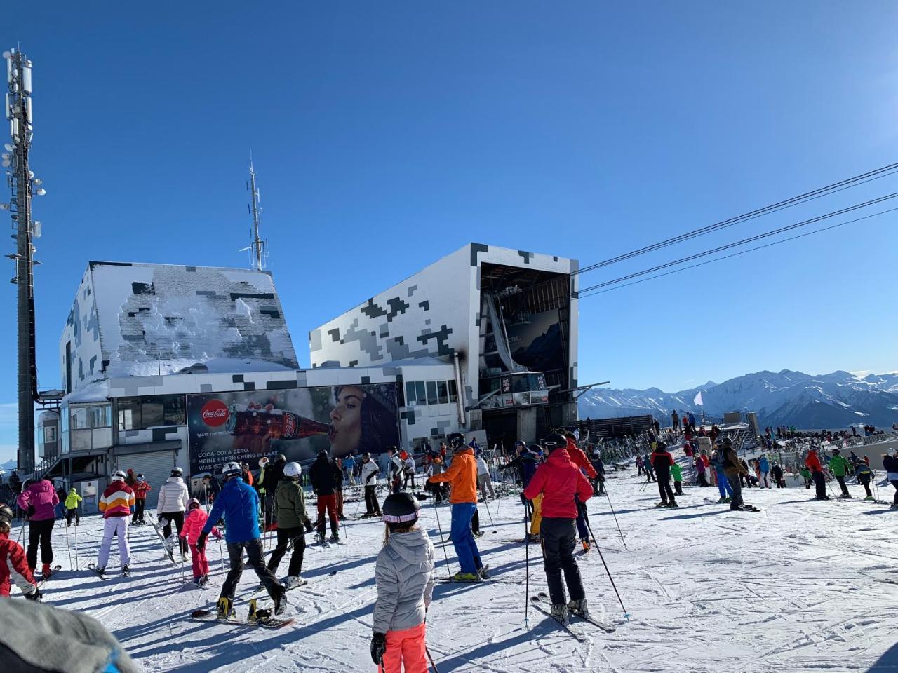 Ferienwohnung Laax Mit Traumblick, Grossem Balkon Und Terrasse Экстерьер фото