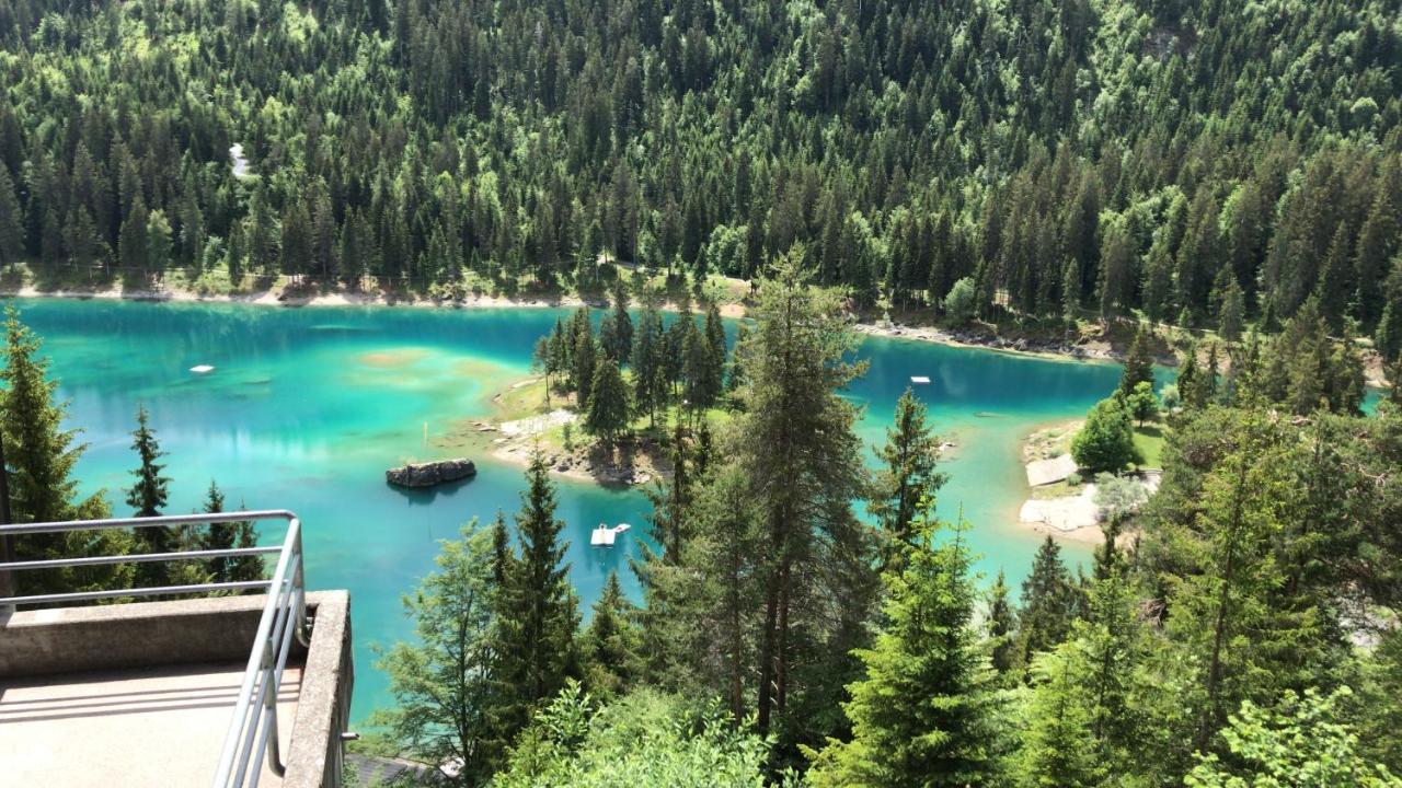 Ferienwohnung Laax Mit Traumblick, Grossem Balkon Und Terrasse Экстерьер фото